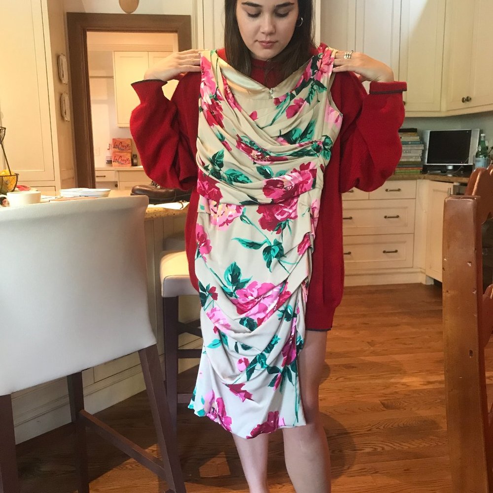 Gorgeous Dolce and Gabana floral dress